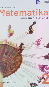 Image of Matematika 2 UNTUK SMA/MA KELAS XI kurikulum merdeka