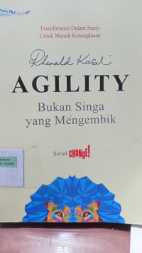 Image of AGILITY Bukan Singa Yang Mengembik