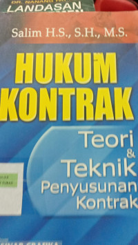 Image of HUKUM KONTRAK