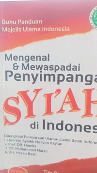 Image of Mengenal dan Mewaspadai Penyimpangan Syi'ah di Indonesia
