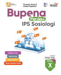 Image of Bupenda Merdeka IPS Sosiologi SMA/MA Kelas X /KM