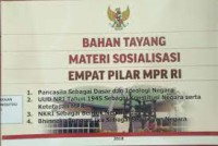 Image of Bahan tayang materi sosialisasi empat pilar MPR RI