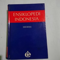 Image of Ensiklopedi Indonesia Edisi Khusuh 3 HAN/KOL
