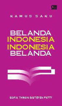 Image of Kamus Suku Belanda Indonesia Indonesia Belanda