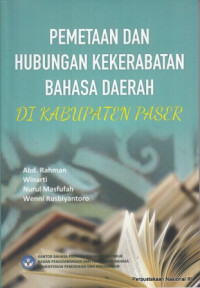 Image of Pemetaan dan hubungan kekerabatan bahasa daerah di Kabupaten Paser