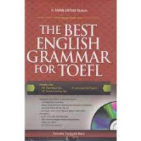 Image of THE BEST ENGLISH GRAMMAR FOR TOEFL