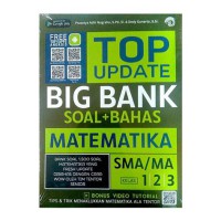 Image of Top Update Big Bank soal+Bahas Matematika SMA/MA 1 2 3